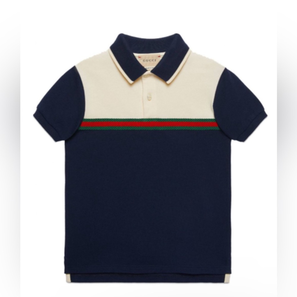 Gucci polo shirt in stretch cotton